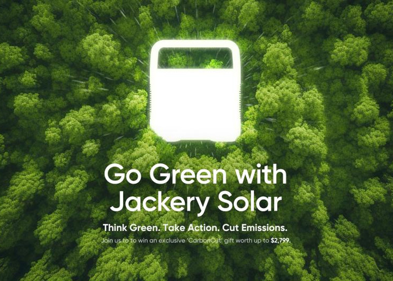Jackery Announces 'Go Green with Jackery' Event to Mark World Earth Day 2023 and Encourage Environmental Protection